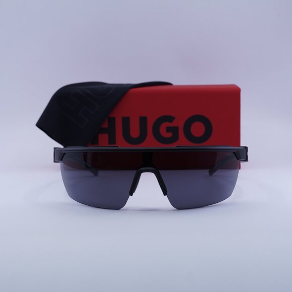 Hugo Boss HG 1284/S 0807 IR Shield Sunglasses - Black/Grey - Picture 3 of 10